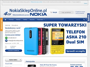 Sklep z telefonami nokia