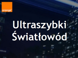 Internet światłowodowy Orange w Polsce.